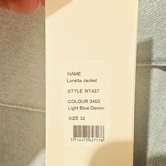 ROTATE BIRGER CHRISTENSEN LORETTA DENIM JACKET - Picture 6 of 7